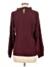 Unbranded 100% Polyester Burgundy Long Sleeve Blouse Size M - photo 2