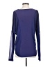 Gold Hawk Blue Long Sleeve Top Size S - photo 2