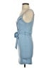 Style Rack Solid Blue Cocktail Dress Size S - photo 5