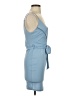 Style Rack Solid Blue Cocktail Dress Size S - photo 4