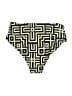 Unbranded Chevron-herringbone Gold Swimsuit Bottoms Size S - photo 2