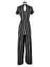 KRISTIN NICOLE Stripes Black Jumpsuit Size S - photo 2