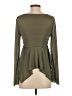 Shein Green Long Sleeve Blouse Size 2 - photo 2
