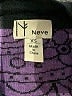 Neve 100% Wool Paisley Black Jacket Size XS - photo 6