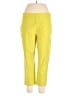Jules & Leopold Solid Yellow Active Pants Size XL - photo 1