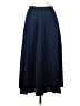 J.Crew 100% Polyester Solid Blue Formal Skirt Size 0 - photo 1