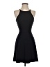 Soprano Solid Black Cocktail Dress Size XS - photo 1