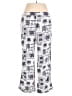 Tulle Print White Casual Pants Size L - photo 2