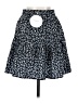 Shein 100% Polyester Print Black Casual Skirt Size S - photo 2