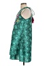 Judith March 100% Polyester Graphic Teal Cocktail Dress Size L - photo 5