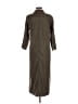 Mango Brown Gray Casual Dress Size M - photo 2