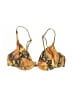 Carabella Collection Print Yellow Orange Swimsuit Top Size 8 - photo 1