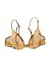 Carabella Collection Print Yellow Orange Swimsuit Top Size 8 - photo 2