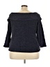 Lane Bryant Blue Pullover Sweater Size 22 - 24 Plus - photo 2