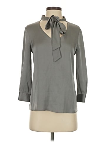 Elie Tahari 3/4 Sleeve Silk Top (view 1)