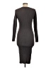 Wilfred Solid Gray Casual Dress Size L - photo 2