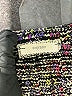 Soprano 100% Polyester Tweed Purple 3/4 Sleeve Blouse Size L - photo 7