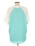 7th Ray Teal Short Sleeve Top Size L - photo 2