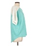 7th Ray Teal Short Sleeve Top Size L - photo 4