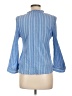 Gap Blue 3/4 Sleeve Blouse Size L - photo 2