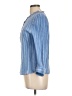 Gap Blue 3/4 Sleeve Blouse Size L - photo 5