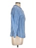 Gap Blue 3/4 Sleeve Blouse Size L - photo 4