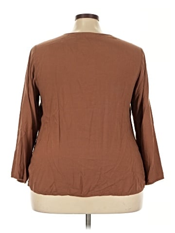 White Stag 3/4 Sleeve Blouse (view 2)