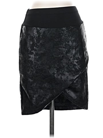 Laila Jayde Faux Leather Skirt (view 1)