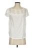 Solitaire Ivory Short Sleeve Blouse Size S - photo 1