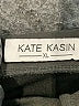Kate Kasin Solid Black Casual Skirt Size XL - photo 4