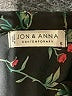 Jon & Anna 100% Polyester Floral Black Short Sleeve Blouse Size S - photo 7