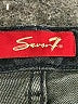 Seven7 Chevron-herringbone Blue Black Jeans Size 10 - photo 4