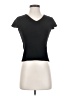 Carine Solid Black Short Sleeve Top Size 0 - photo 1