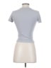 Zara Gray Short Sleeve Top Size S - photo 2