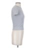 Zara Gray Short Sleeve Top Size S - photo 4