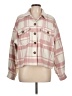 Unbranded 100% Polyester Plaid Pink Jacket Size L - photo 1