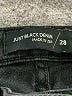 Just Black Black Jeans Size 28 waist - photo 7