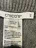 Chico's Gray Poncho Size Sm - Med - photo 7