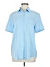 Assorted Brands Blue Short Sleeve Blouse Size M - photo 1