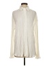 Unbranded 100% Polyester Stripes Ivory Long Sleeve Blouse Size S - photo 1