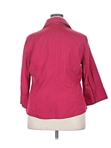 Cato 3/4 Sleeve Button-Down Shirt (view 2)