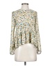 Kimchi Blue Green Long Sleeve Blouse Size XS - photo 1