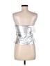 Zara Silver Sleeveless Top Size M - photo 2
