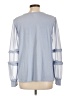 Cato Blue Long Sleeve Blouse Size L - photo 2