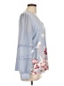 Cato Blue Long Sleeve Blouse Size L - photo 4