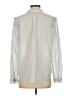 J.Crew 100% Cotton Silver Long Sleeve Blouse Size S - photo 2
