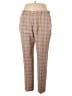 Unbranded Plaid Brown Casual Pants Size 2X - photo 1