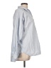 Ann Taylor LOFT 100% Cotton Stripes Blue Long Sleeve Button-Down Shirt Size L - photo 4