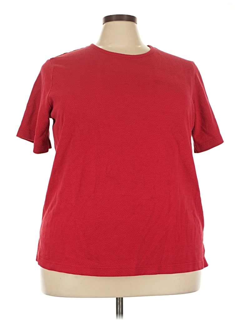 Pre-owned White Stag Short Sleeve T-shirt In Red