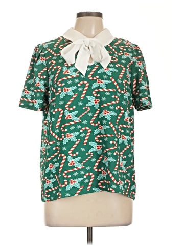 ModCloth Short Sleeve Blouse (view 1)